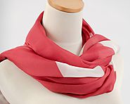 Personalised silk scarves