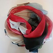 Womens designer silk scarves
