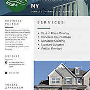Decorative Concrete Services in Albany NY