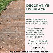 Best Decorative Concrete Overlay in Albany NY