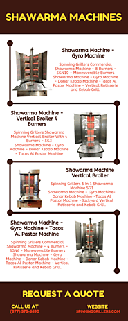 Commercial Shawarma Machines