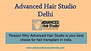Advanced Hair Studio is the Best Choice for Hair Transplant in India