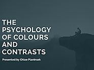 The psychology of colours and contrasts