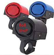 Electronic Bicycle Bike Cycling Alarm Loud Bell Horn