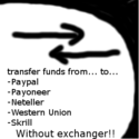 Exchange and manage your money from online bank without exchanger
