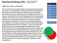 Developing thinking skills