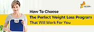 How To Choose The Perfect Weight Loss Program That Will Work For You
