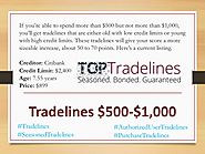 Tradelines $500-$1,000