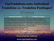 TopTradelines.com: Individual Tradelines vs. Tradeline Packages?