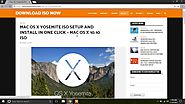 Install Mac OS X Yosemite ISO Setup Files