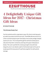 Gift Ideas Newsletter Vol 1
