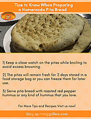 Tips to make pita bread at home