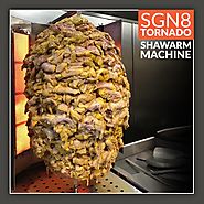 SGN8 Tornado Commercial Shawarma Machine
