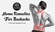 Home remedies for backache - Mitvana Stores