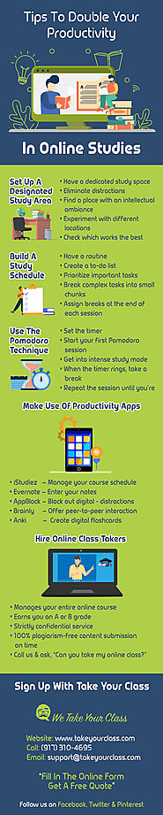 How to Boost Your Productivity in Online Classes?
