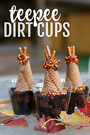 Teepee Dirt Cups