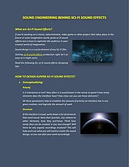 PPT - Amazing World Of Sci-Fi Sound Effects PowerPoint Presentation - ID:7748146