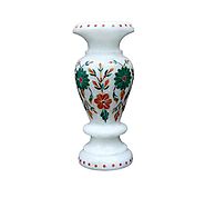 Marble Inlay Decorative Multicolour Vase
