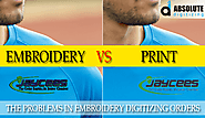 The Problems in Embroidery Digitizing Orders - Absolute Digitizing