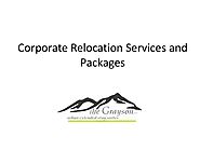 Corporate relocation services and packages