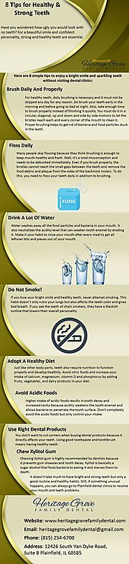 8 Tips for Healthy and Strong Teeth