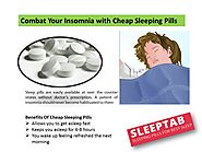 Combat Your Insomnia with Cheap Sleeping Pills