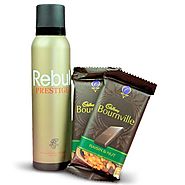 Buy/Send Delicious Chocolates and Deo Hamper - YuvaFlowers