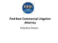 Find best commercial litigation attorney