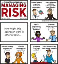 Dyman & Associates Risk Management Projects Cartoon: the climate contrarian guide to managing risk