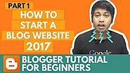 Blogger Tutorial for Beginners - Introduction - Part 1