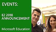 E2 2018 Microsoft Education Singapore