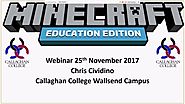 Minecraft Education Edition - Classroom Examples Webinar
