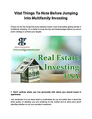 Tips For How To Invest In Real Estate - Reed Goossens