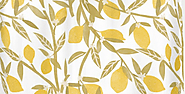 Awesome Lemon Yellow Shower Curtain Bathroom Ideas