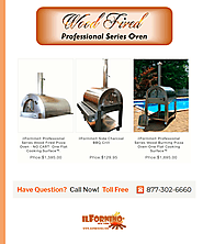 Professional Wood Fired Pizza Oven