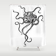 Octopus Shower Curtain