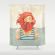 Octopus Shower Curtain