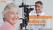 Speed up marketing with Ophthalmologist Email List – Healthcare Mailing Lists