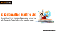 Get your marketing strategies aligned to business data with K-12 Email List – Business Marketing Mailing Lists