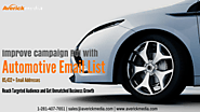 Exercise market segmentation with Automotive Industry Executives Email List – Industry Executives Email Lists