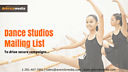Identify target customers with Dance Studios Mailing List – Business Marketing Mailing Lists