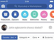 Facebook wprowadza w Polsce platformę Marketplace służącą do sprzedaż przedmiotów pomiędzy użytkownikami
