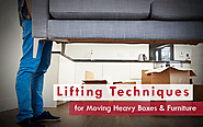 Relocation Tip for moving Heavy weight boxes and furniture