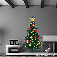 Christmas Tree Wall Art