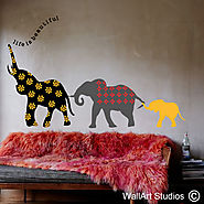 African Wall Art Stickers | Tribal Wall Art | Wall Art Studios