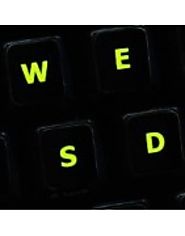 Fluorescent Keyboard Stickers