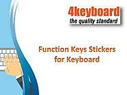 Function Keys Stickers for Keyboard - 4keyboard