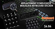 Buy Replacement Portuguese Brazilian Keyboard Sticker online