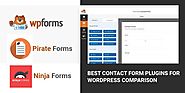 Compare 5 updated contact form plugins for WordPress