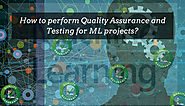 How to Accomplish Quality Assurance and Testing on ML projects?